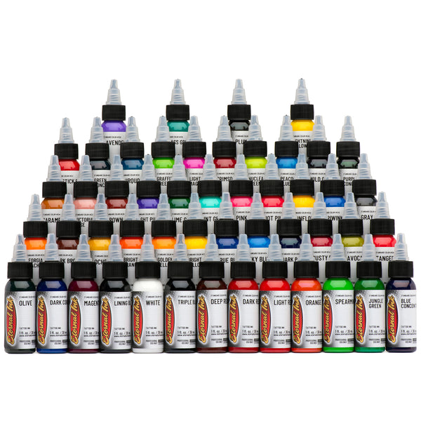 Inside Tattoo Supplies - Kit de sombras 3 tonos 1 oz. Eternal ink. $22.990