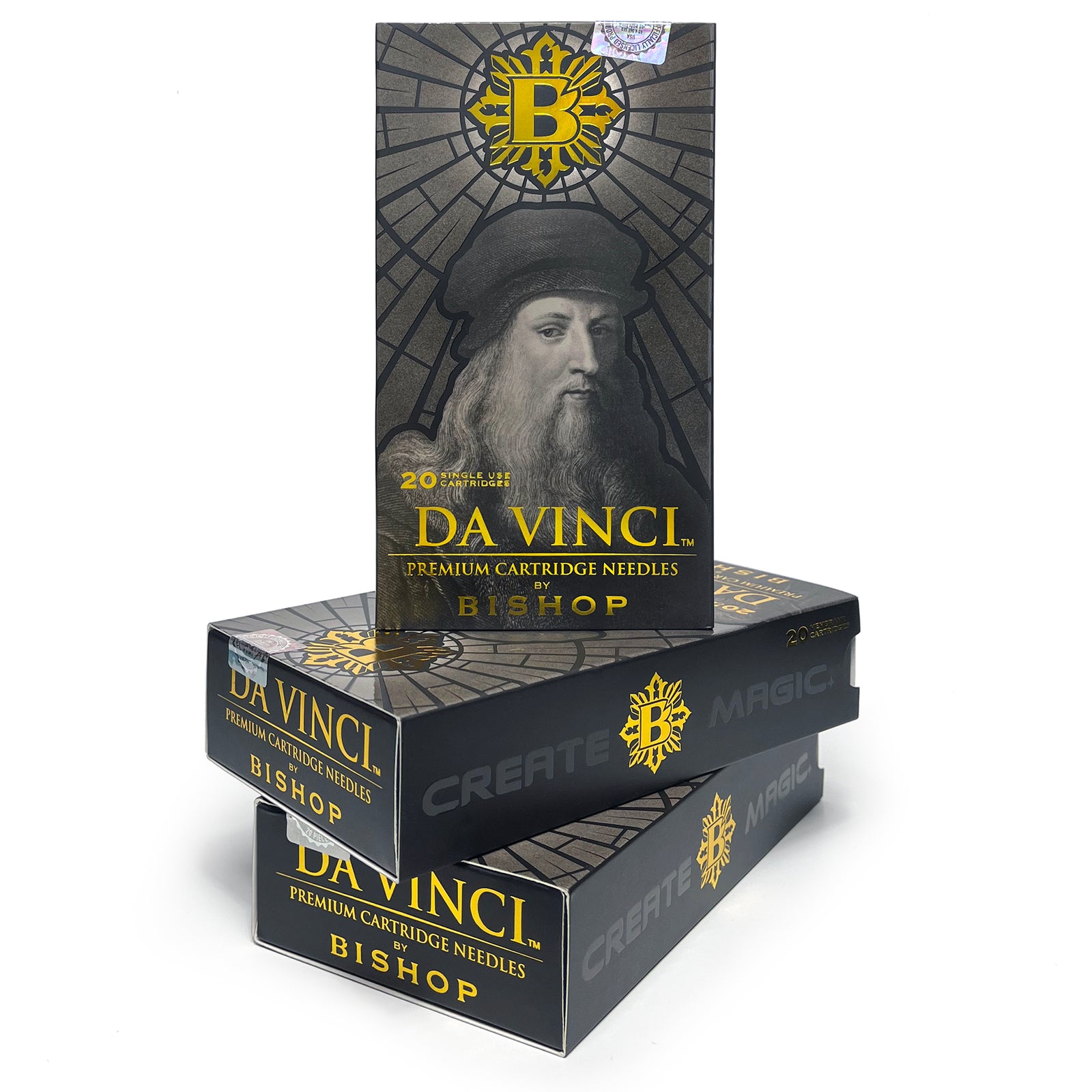 Round Liners Bishop Da Vinci V2 Cartridge Needles