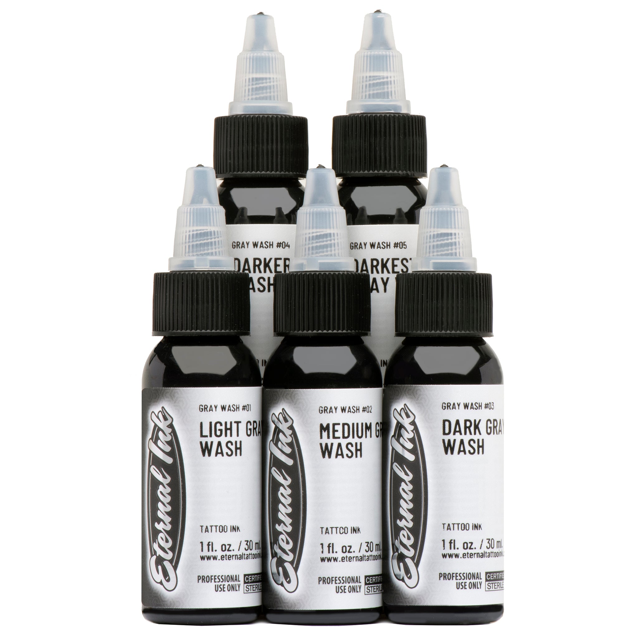 World Famous Charcoal Grey wash Tattoo Ink