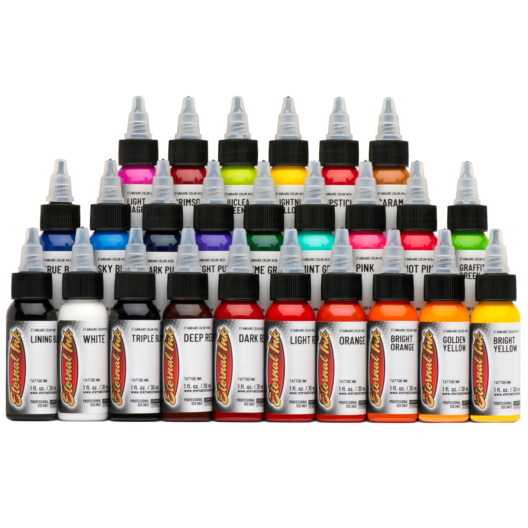 Eternal Tattoo Ink - Mike Devries Perfect Storm Set – Ultimate Tattoo Supply