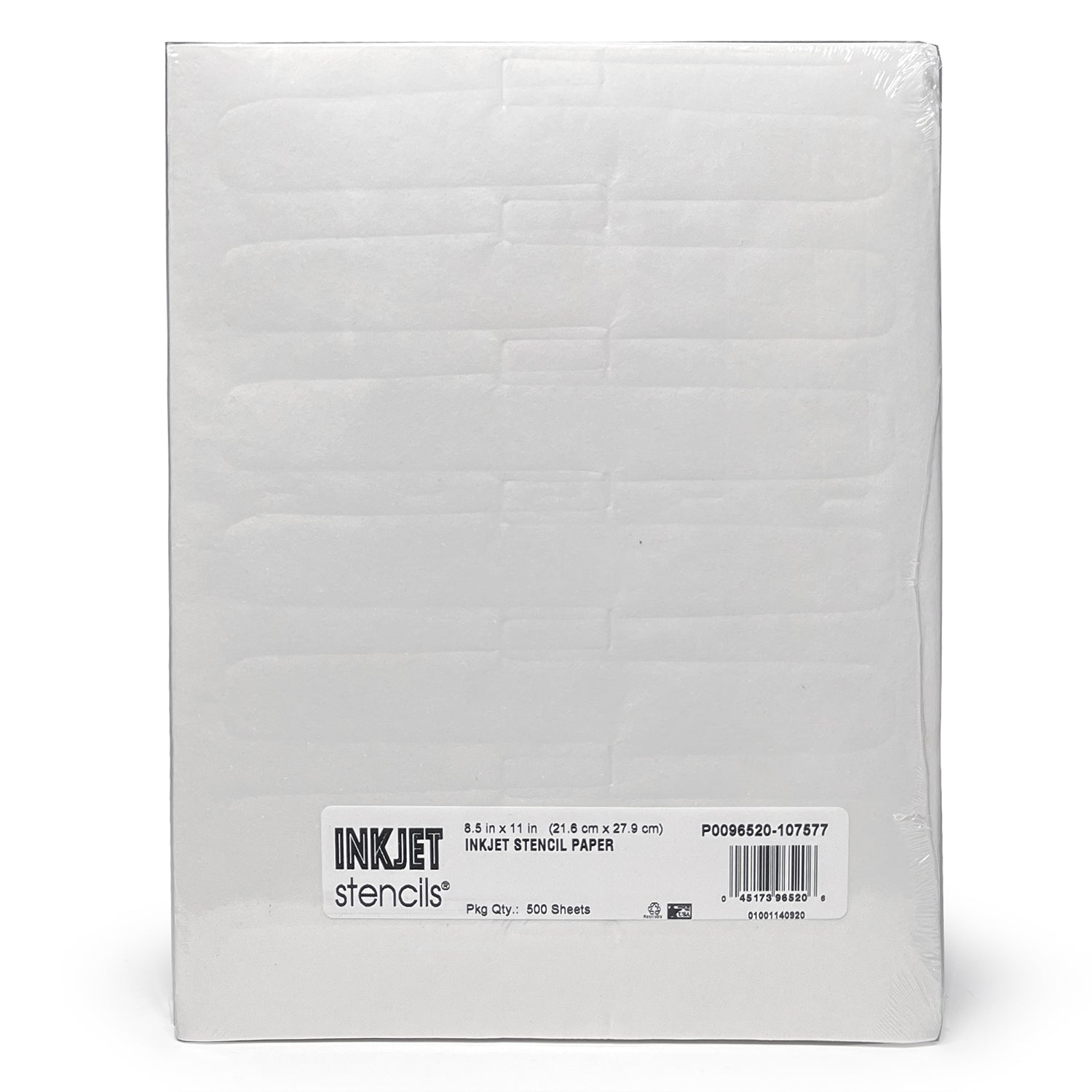 PACON INKJET STENCIL TRACING PAPER — 8.5” X 14” — 500 SHEETS